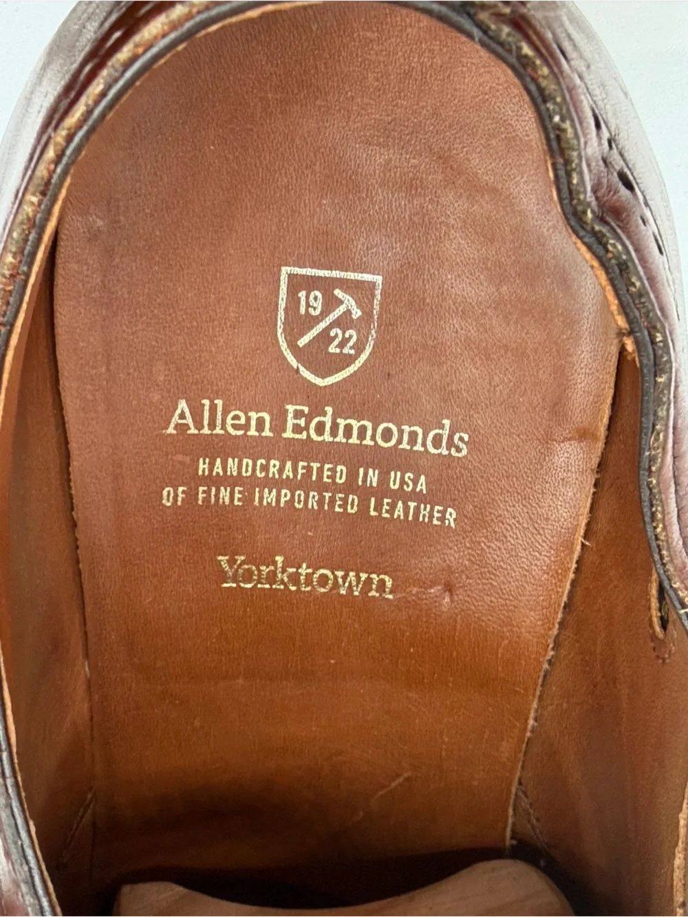Allen Edmonds cap toe